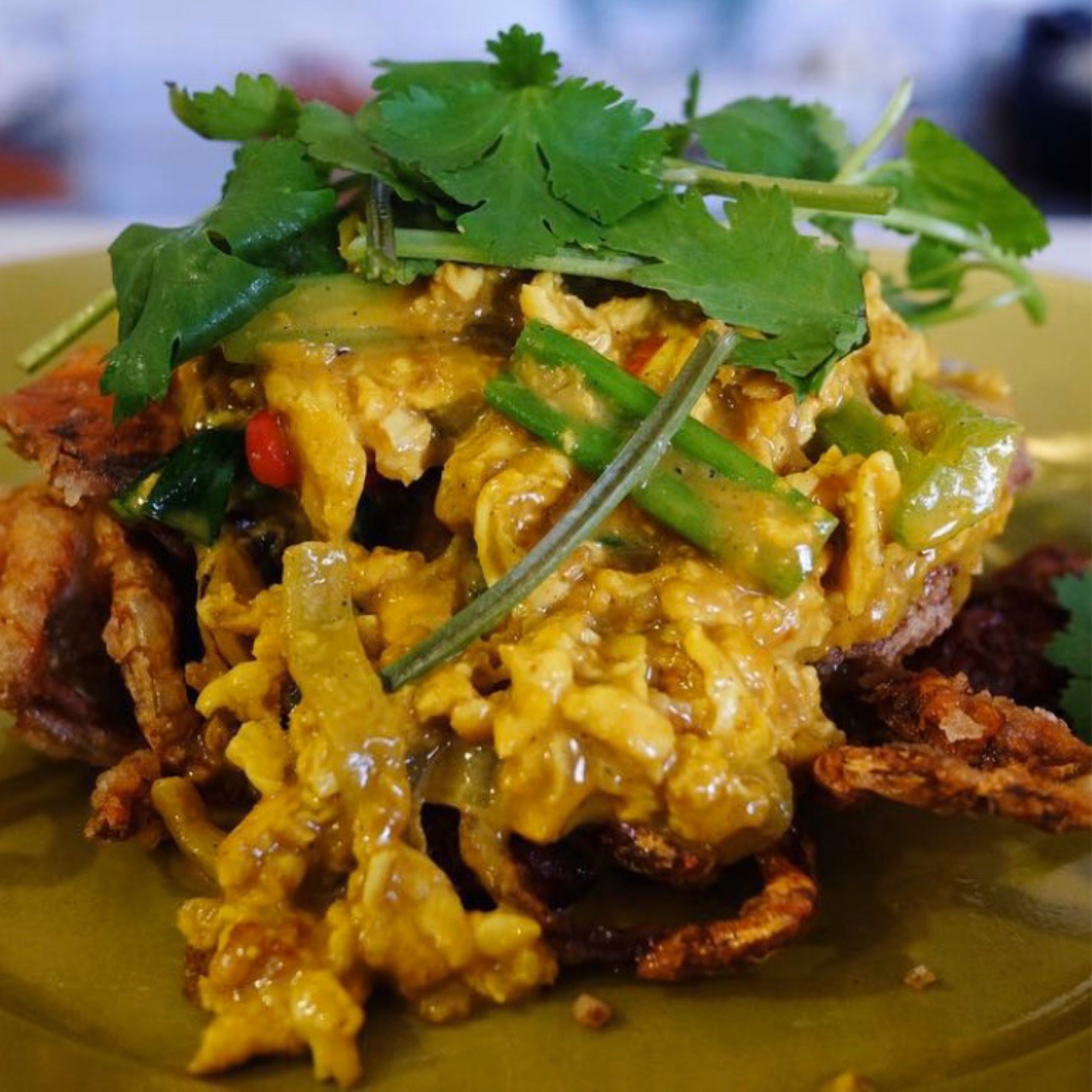 Soft Shell Crab in Curry Sauce | JINDA THAI